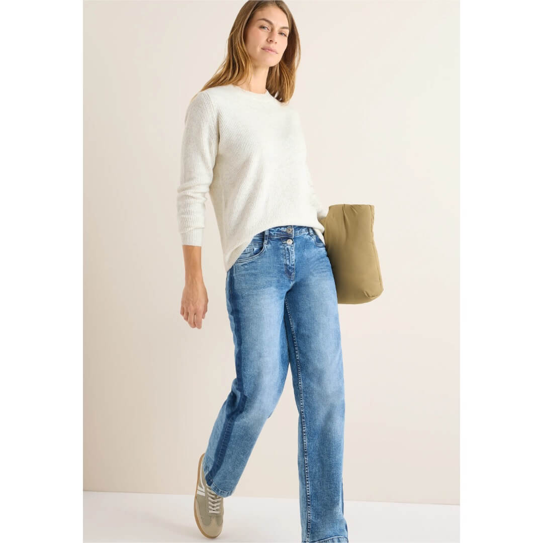 Cecil struktuurineule, luonnonvalkoinen