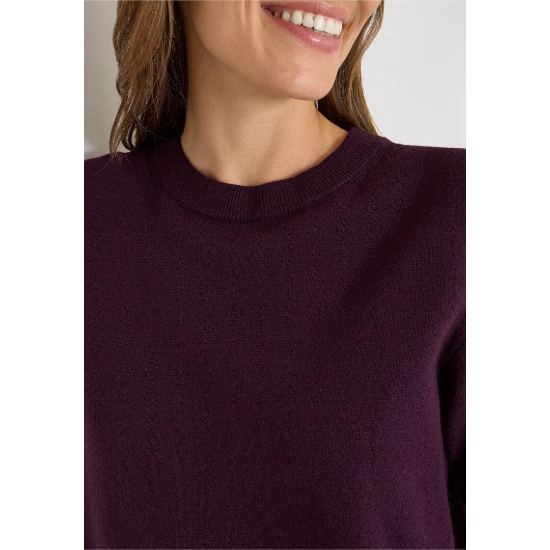 Cecil neule meleerattu, tummaluumu - Moment.fi