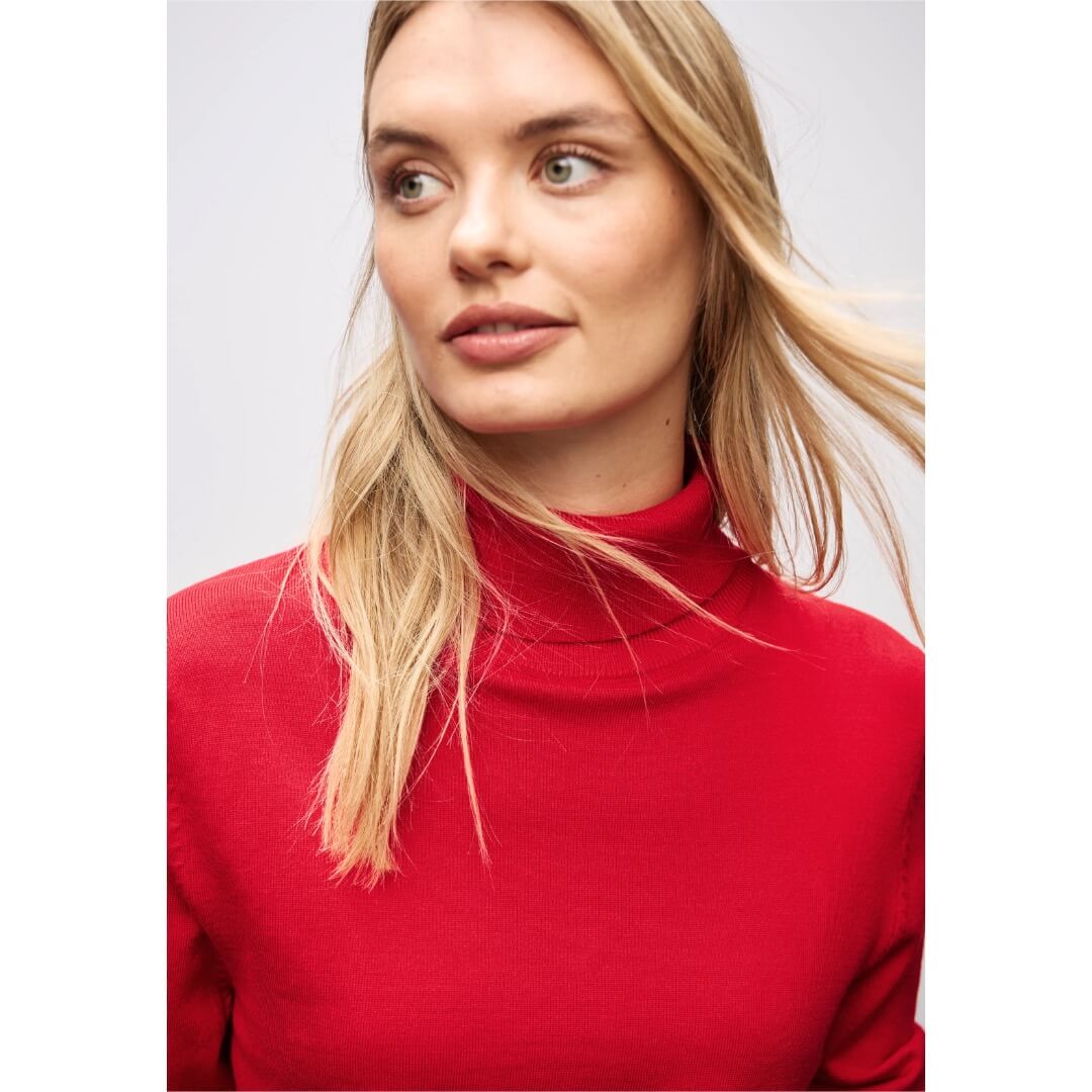 Street One pooloneule, punainen - Moment.fi