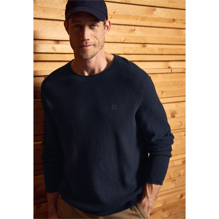 Street One struktuurineule, tummansininen