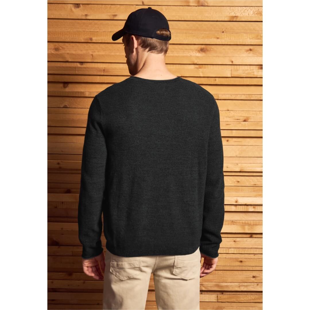 Street One struktuurineule, tummanharmaa