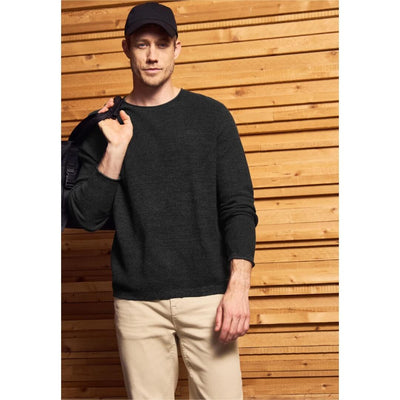 Street One struktuurineule, tummanharmaa