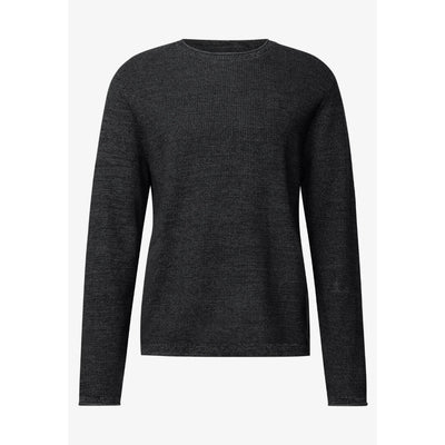 Street One struktuurineule, tummanharmaa