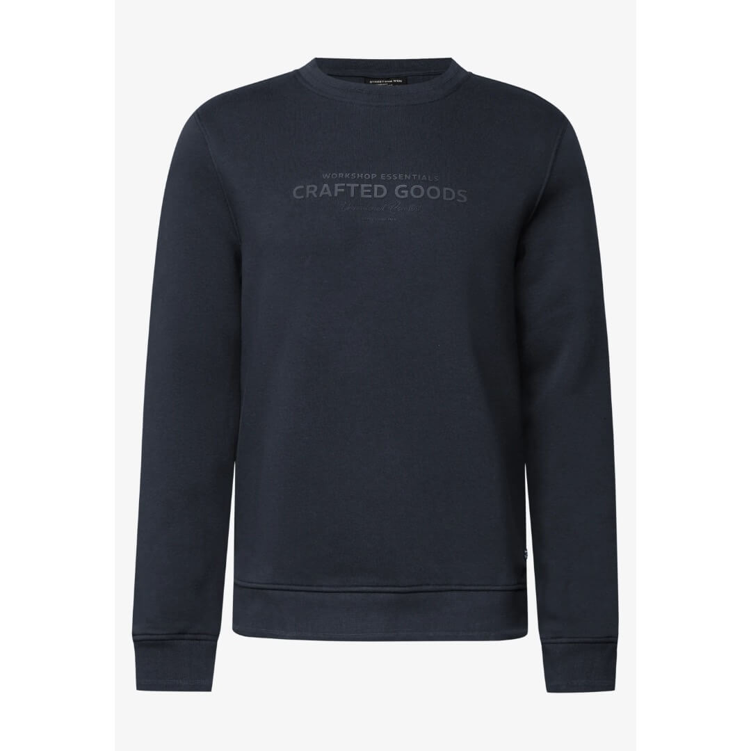 Street One collegepaita, tummansininen - Moment.fi