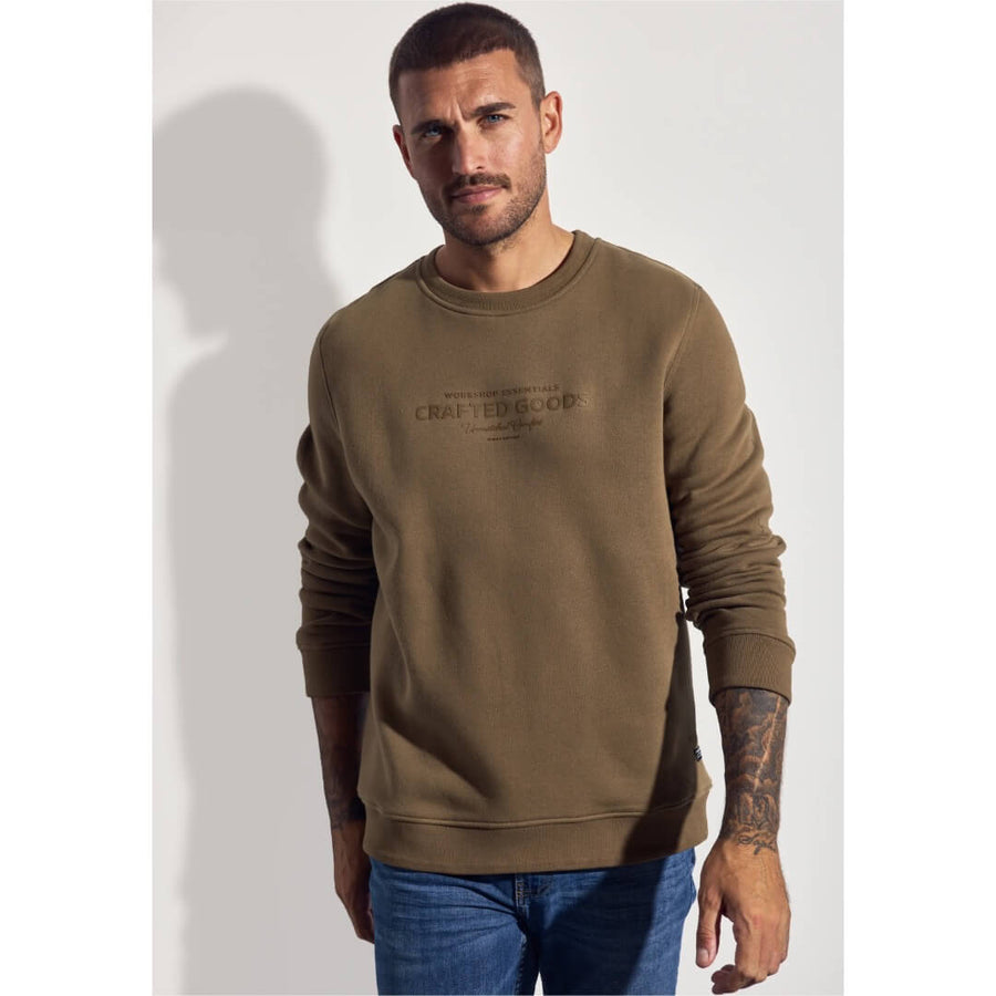 Street One collegepaita, ruskea - Moment.fi