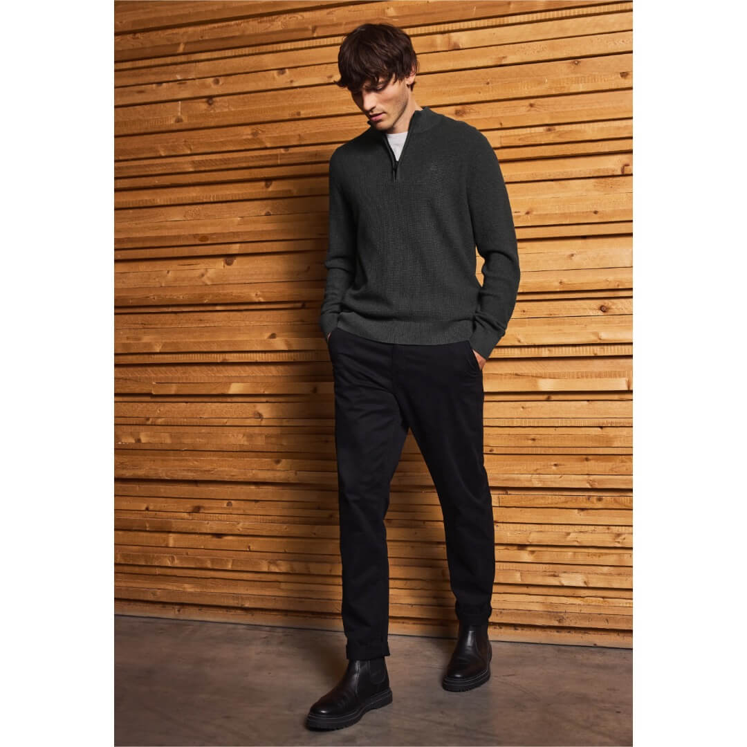 Street One struktuurineule 1/2, harmaa