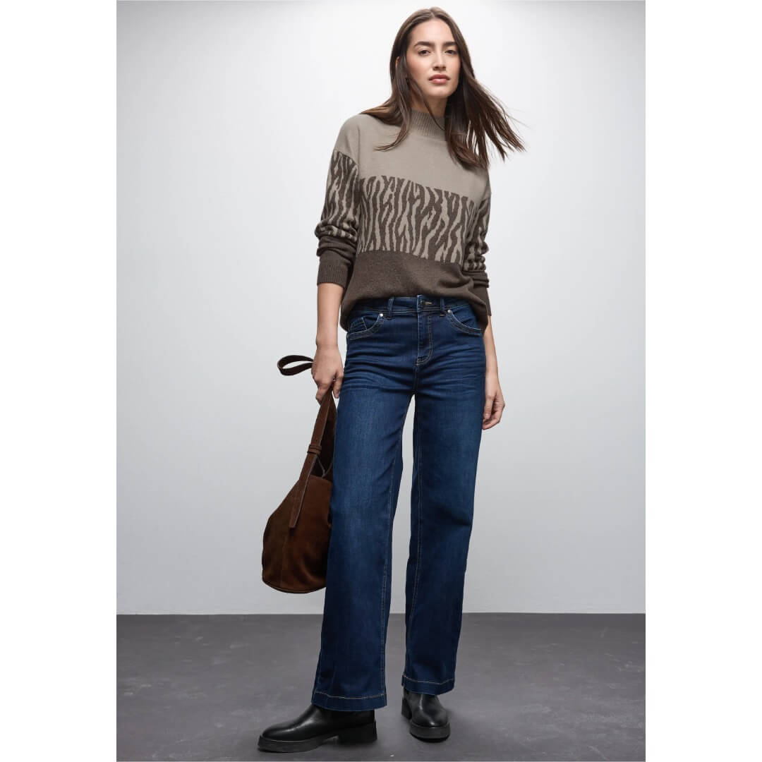 Street One pooloneule, ruskea - Moment.fi