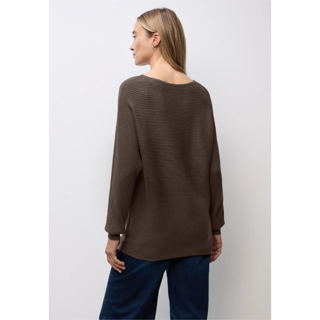 Street One neuletunika, ruskea - Moment.fi