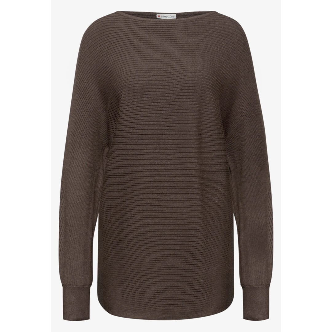 Street One neuletunika, ruskea - Moment.fi