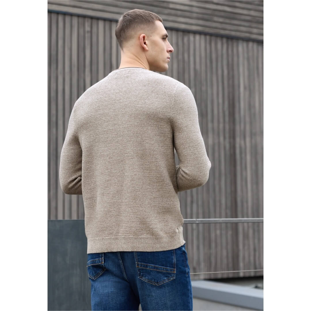 Street One struktuurineule, beige