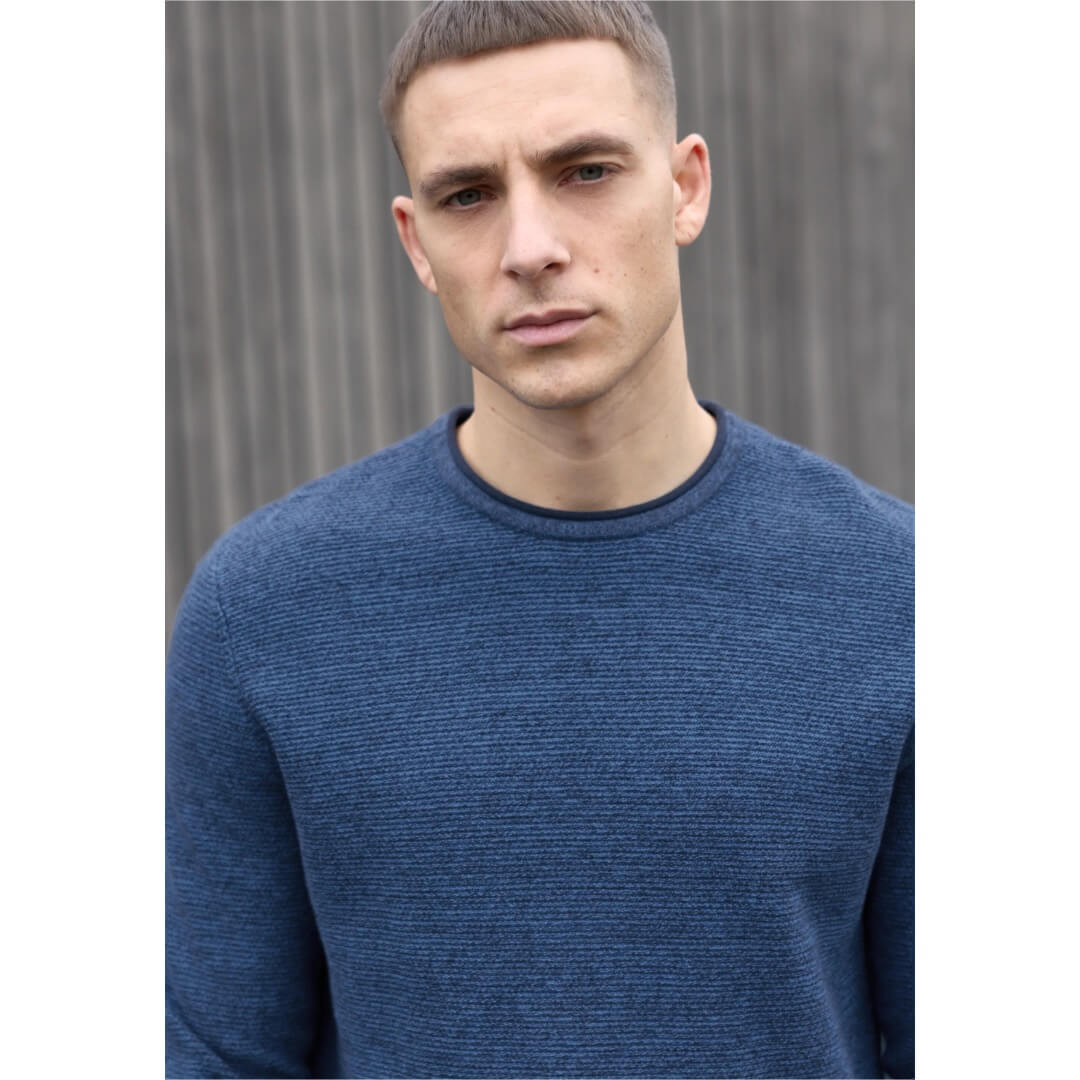 Street One struktuurineule, sininen