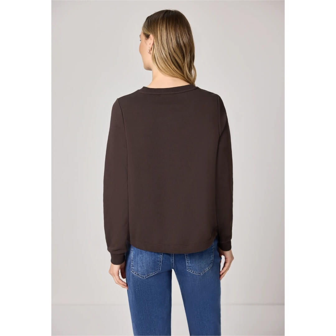 Street One collegepaita, ruskea