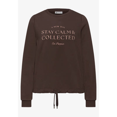 Street One collegepaita, ruskea