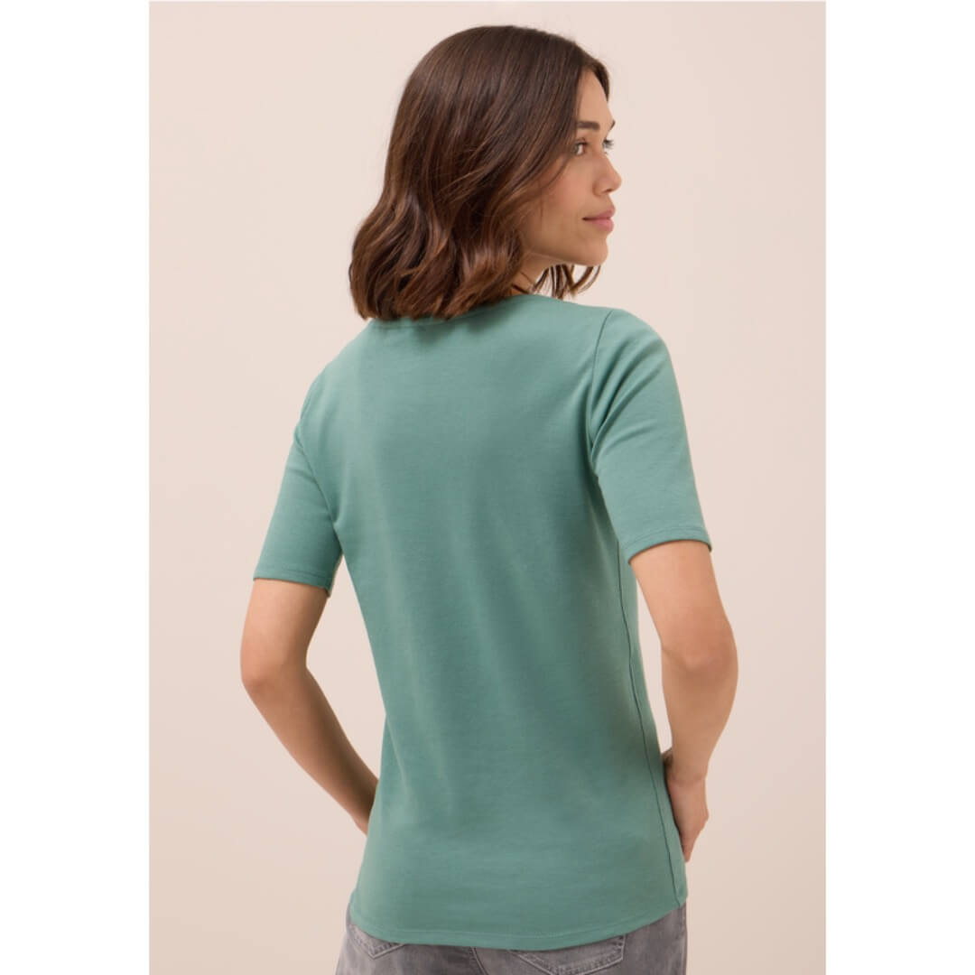 Cecil trikoopaita Lena, vihreä - Moment.fi