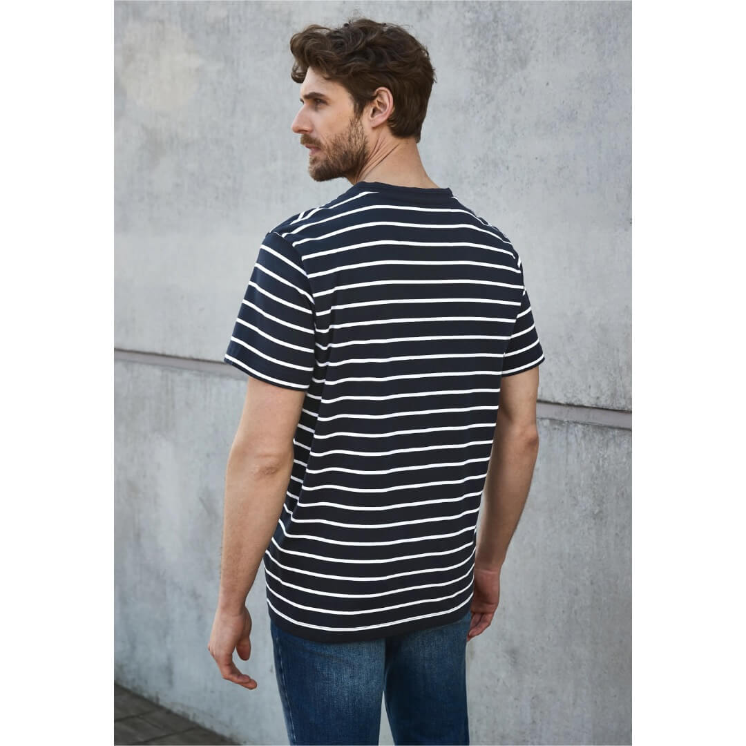 Street One henley raidallinen, tummansininen - Moment.fi