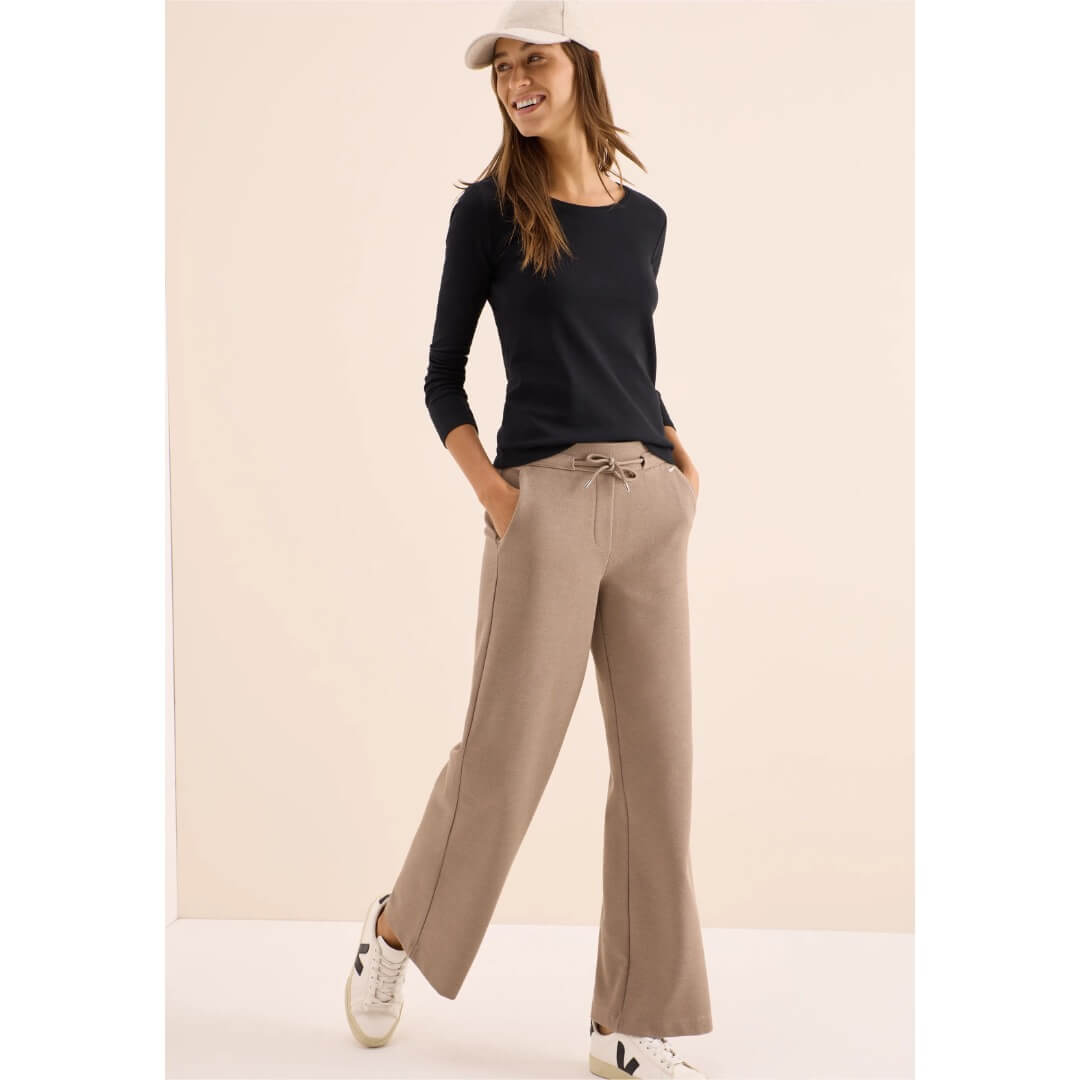 Cecil trikoopaita 1/1 , musta - Moment.fi