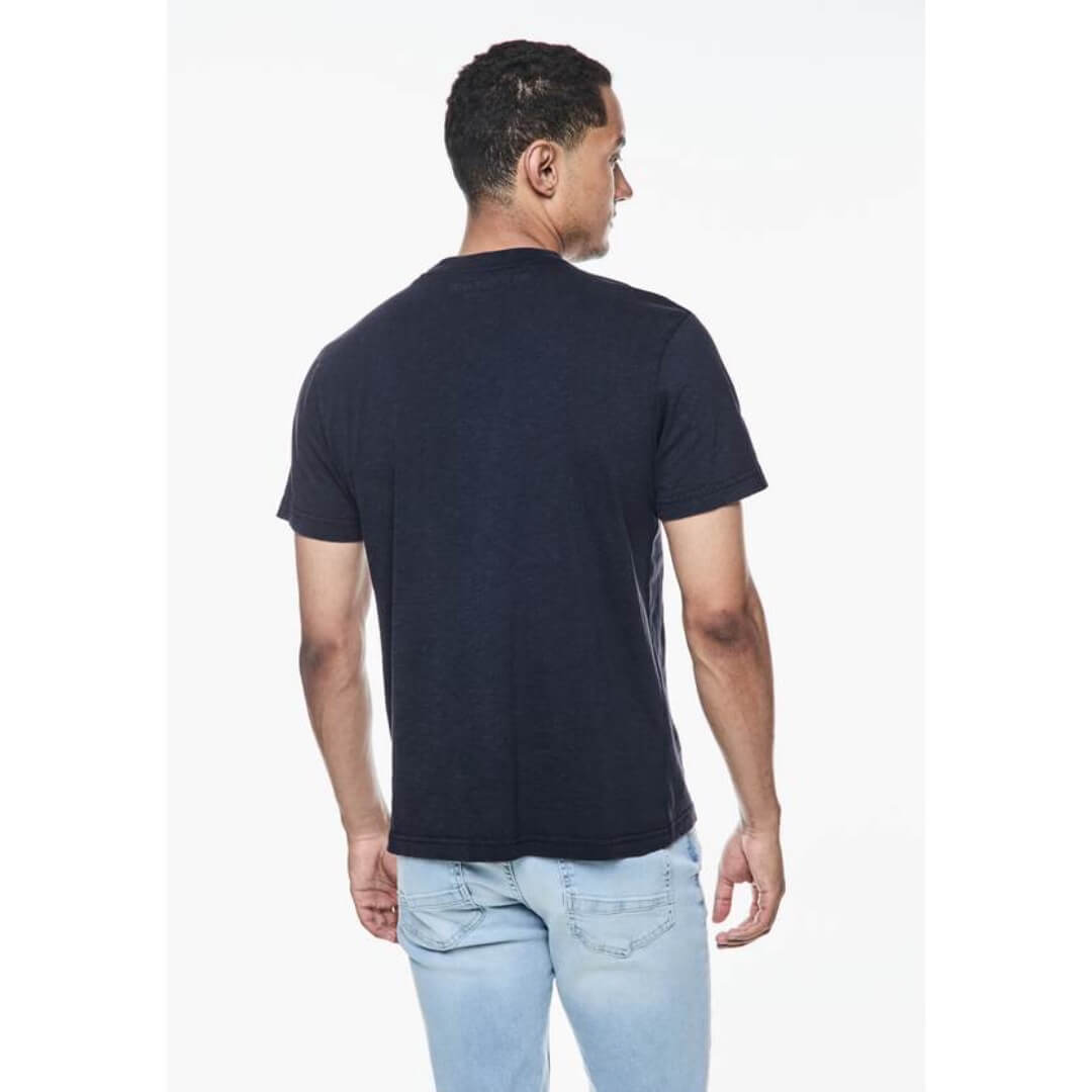 Street One rintataskullinen t-paita, tummansininen - Moment.fi