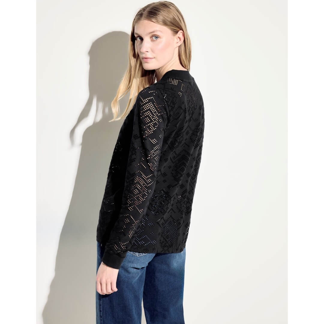 Cecil pitsijakku, musta - Moment.fi