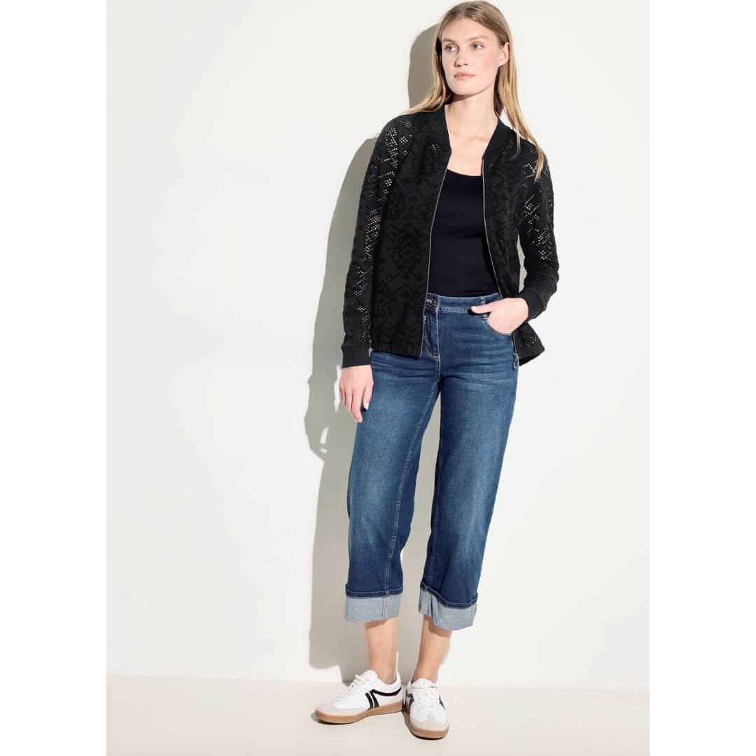 Cecil pitsijakku, musta - Moment.fi