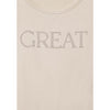 Street One t-paita silk look, hiekka