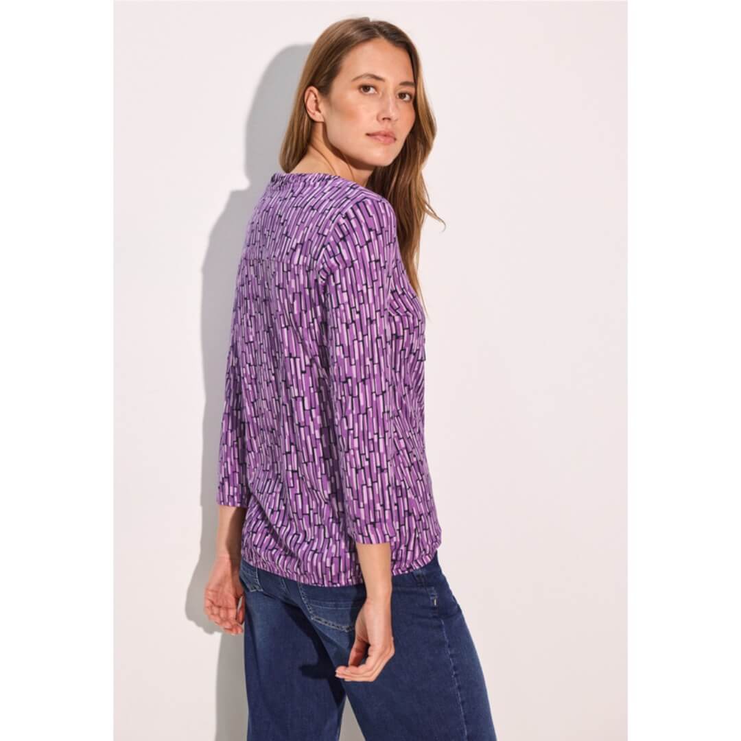 Cecil kuosipaita, lila - Moment.fi