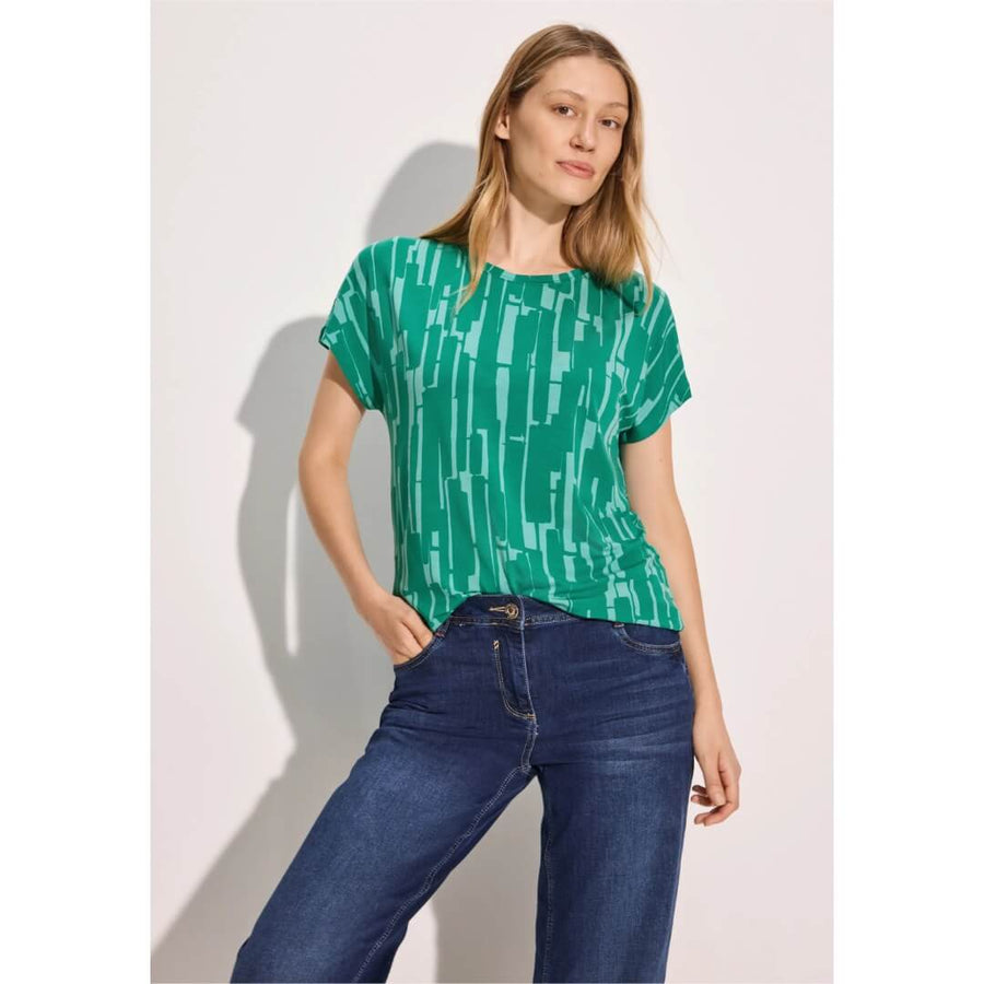 Cecil kuosipaita, vihreä - Moment.fi