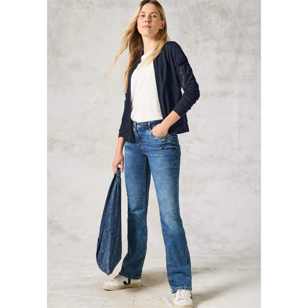 Cecil collegetakki, tummansininen - Moment.fi