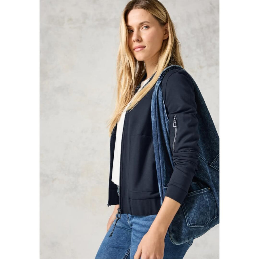 Cecil collegetakki, tummansininen - Moment.fi