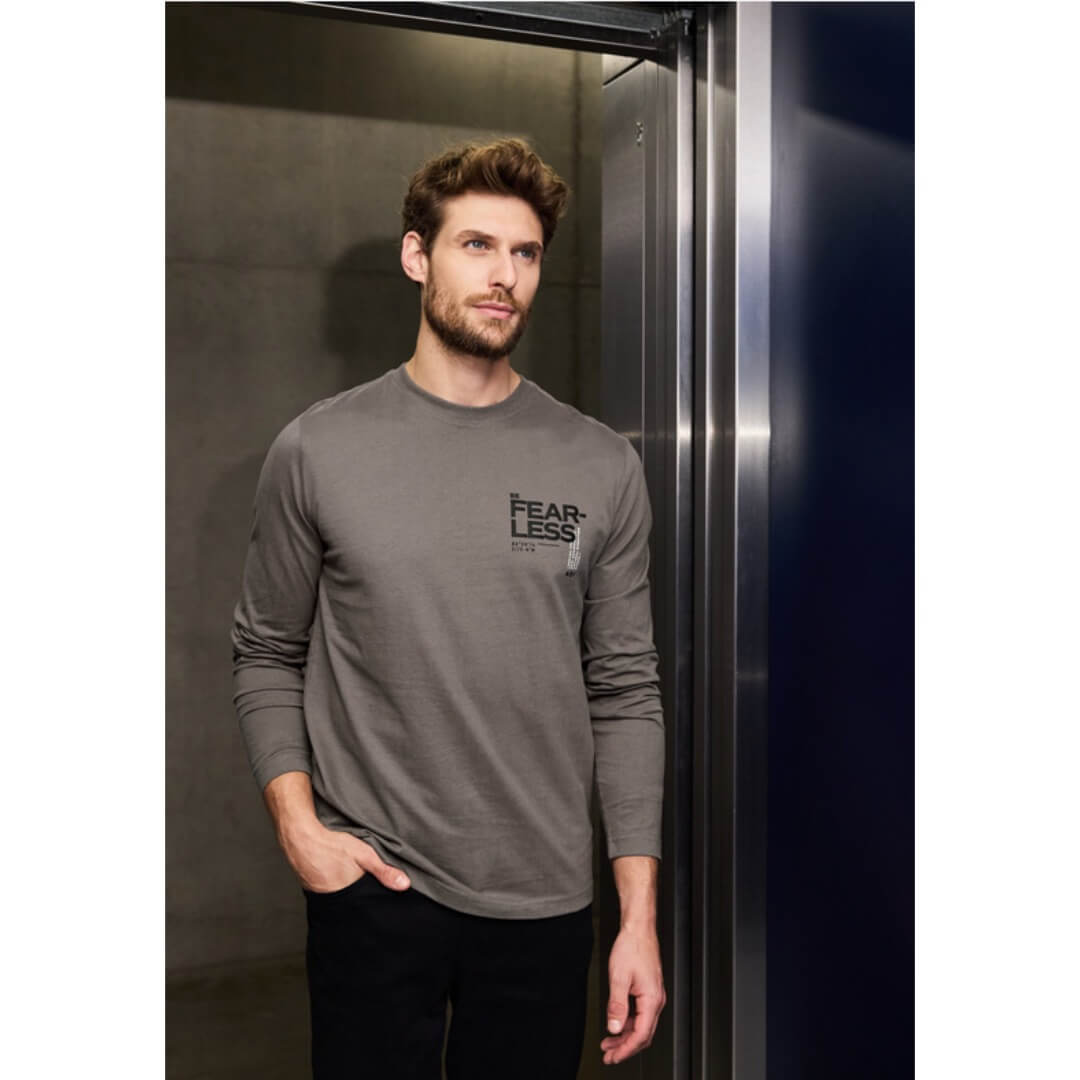 Street One trikoopaita 1/1, ruskea - Moment.fi