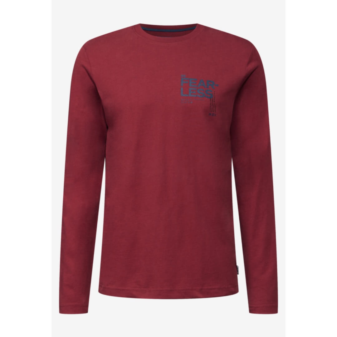 Street One trikoopaita 1/1, punainen - Moment.fi