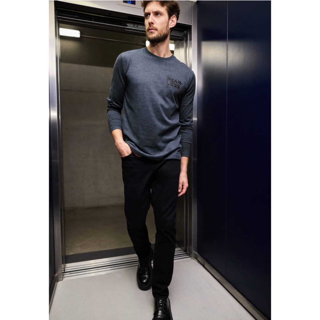 Street One trikoopaita 1/1, sininen - Moment.fi