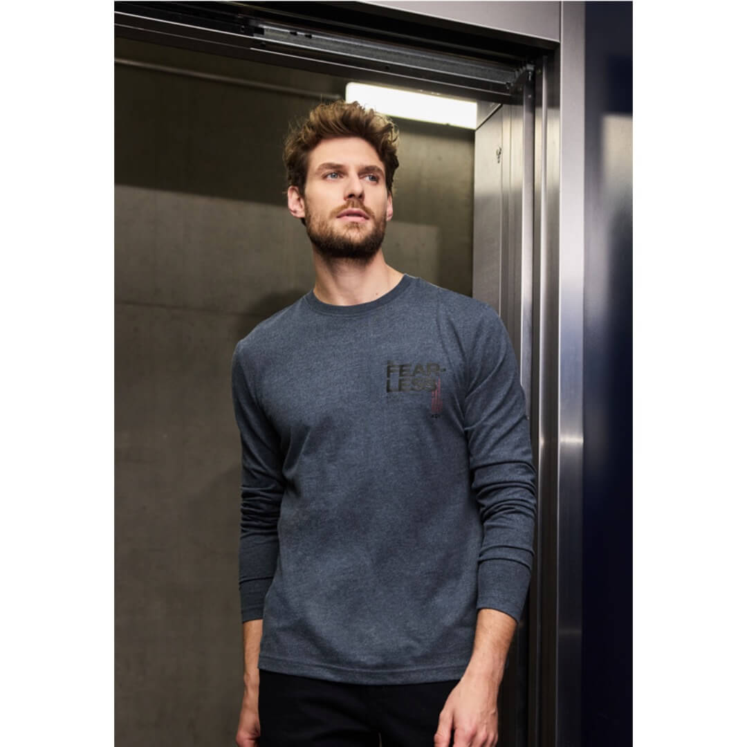 Street One trikoopaita 1/1, sininen - Moment.fi