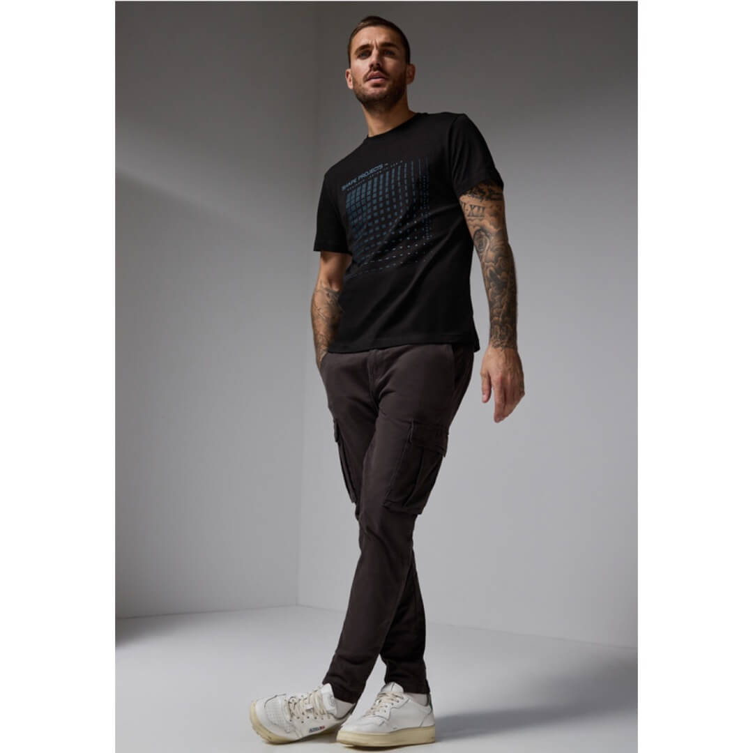 Street One t-paita printti, musta - Moment.fi