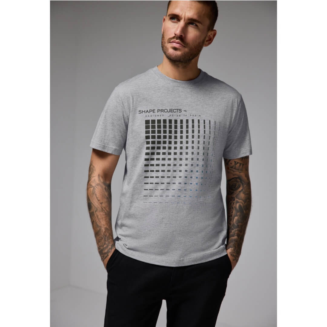 Street One t-paita printti, harmaa - Moment.fi