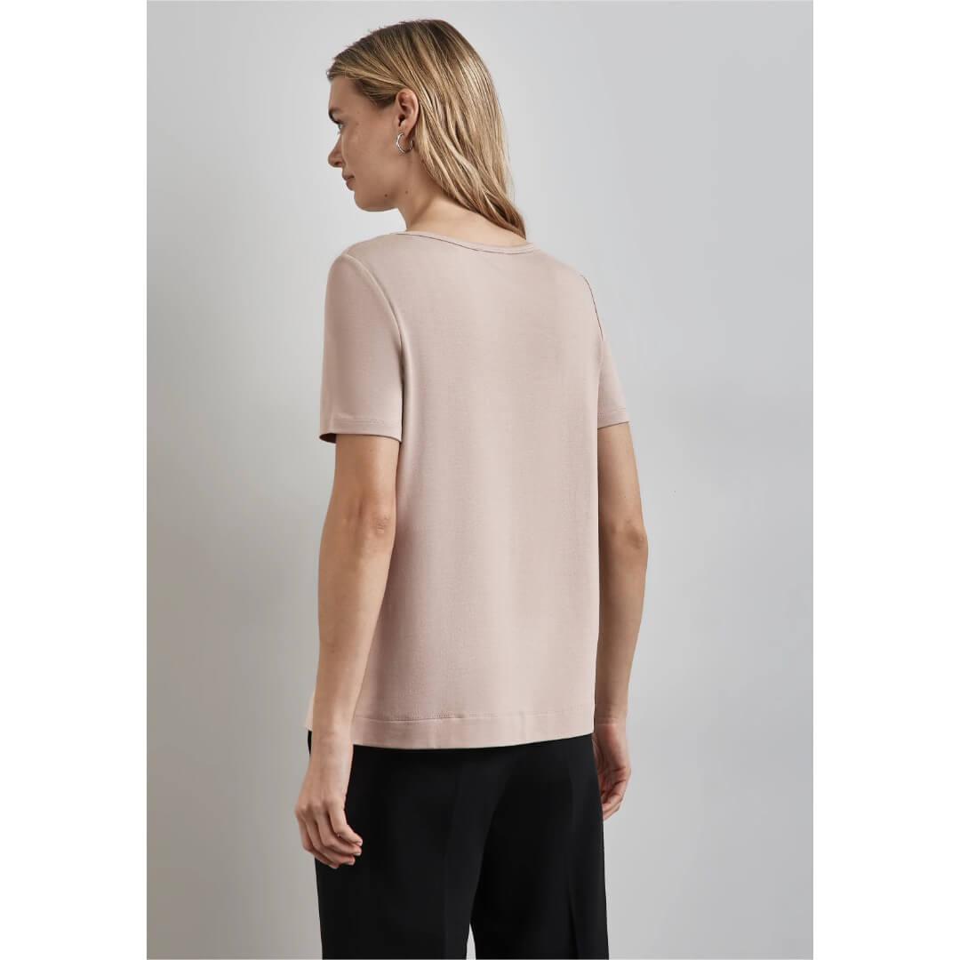 Street One t-paita art, beige - Moment.fi