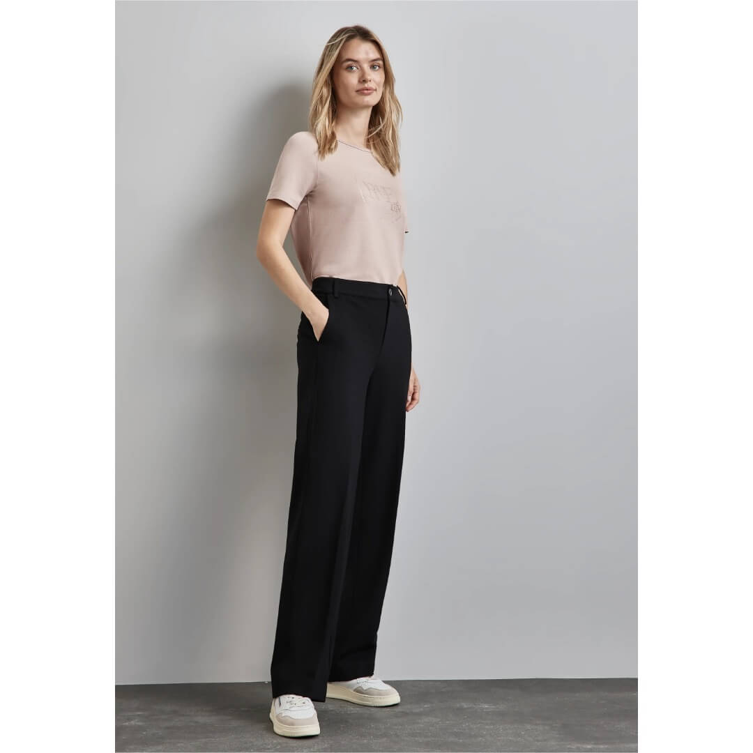 Street One t-paita art, beige - Moment.fi