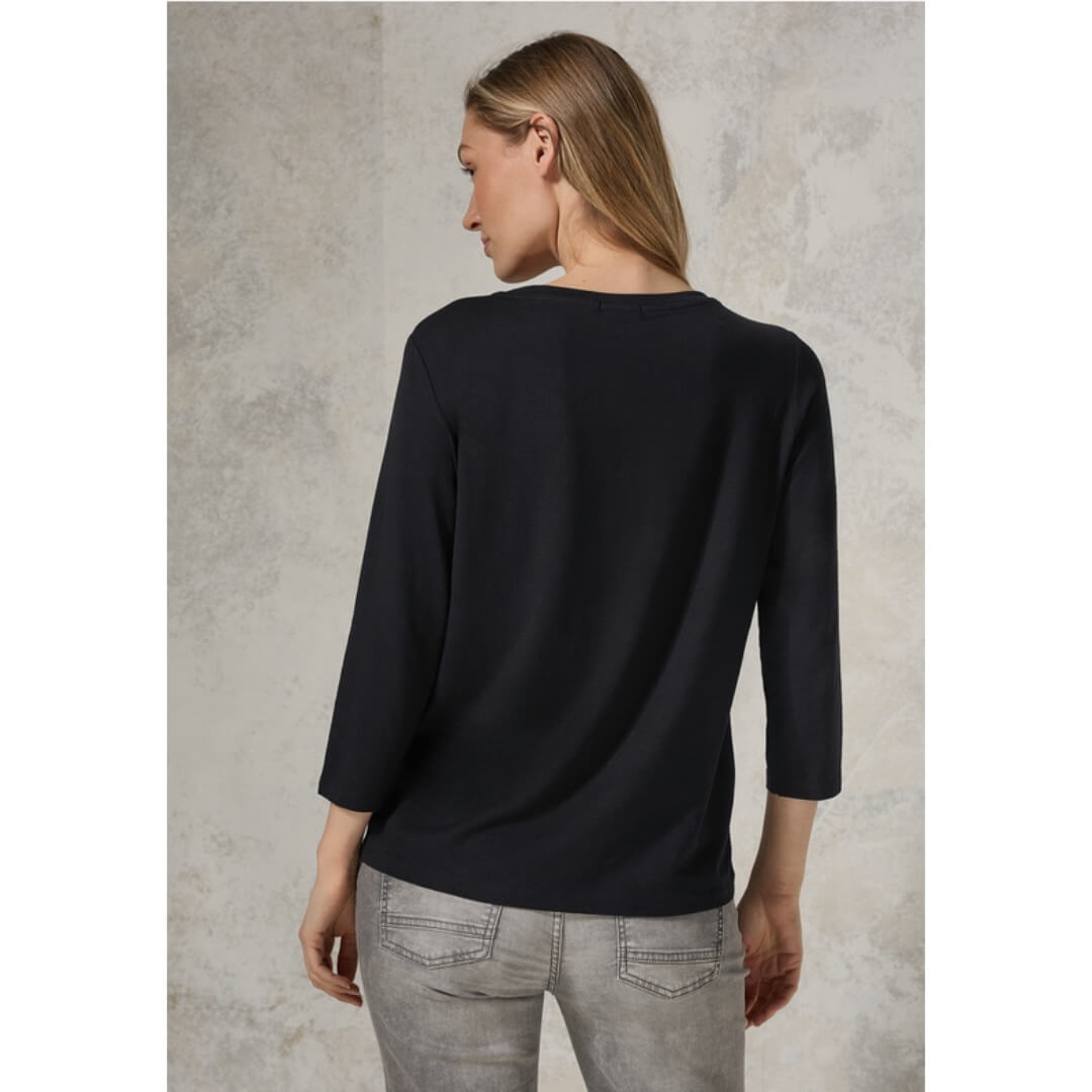 Cecil t-paita, musta - Moment.fi