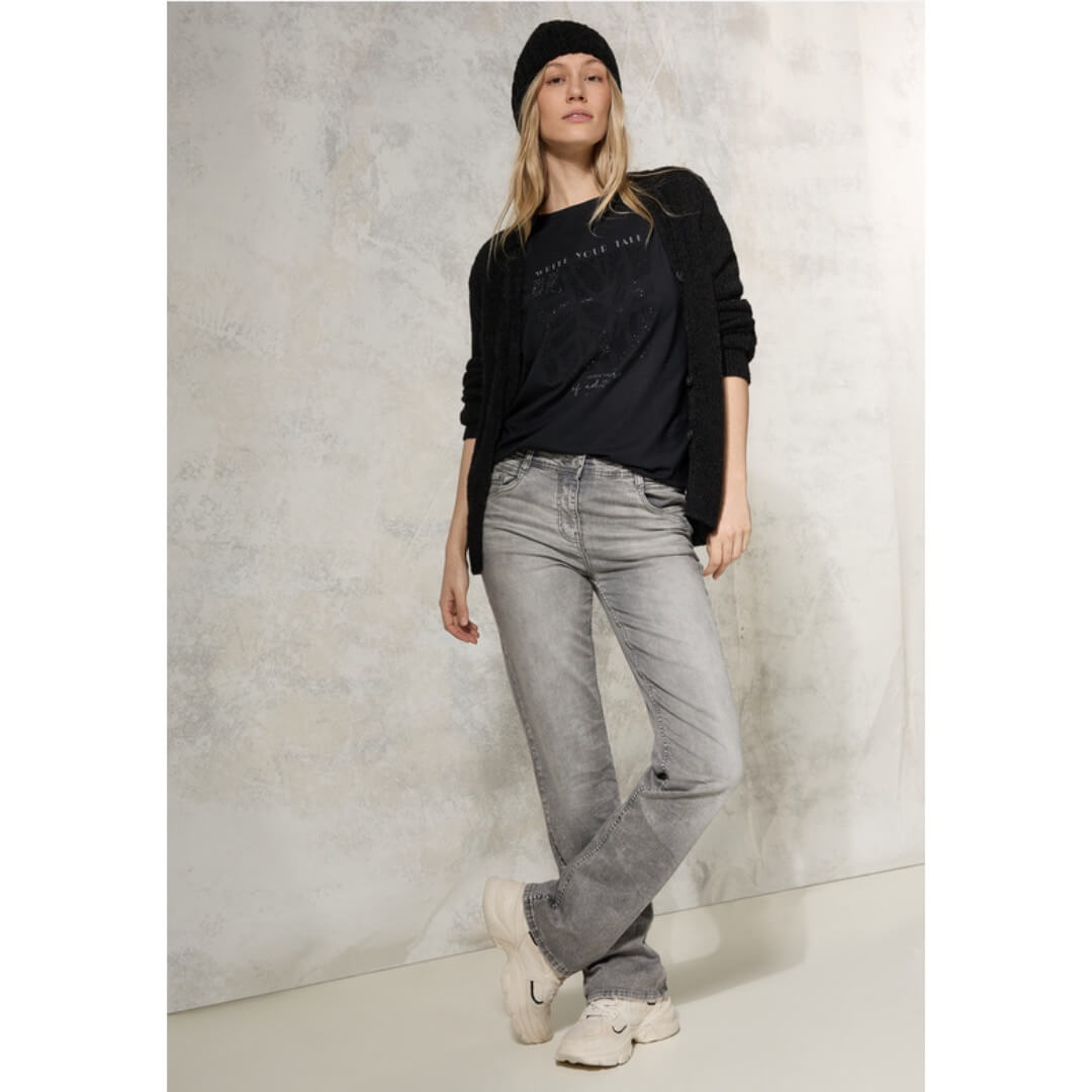 Cecil t-paita, musta - Moment.fi