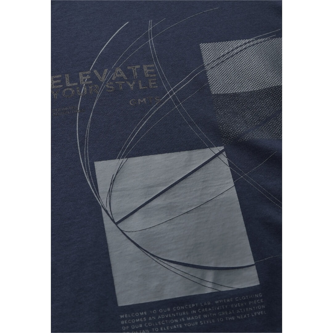 Street One t-paita printti, tummansininen - Moment.fi