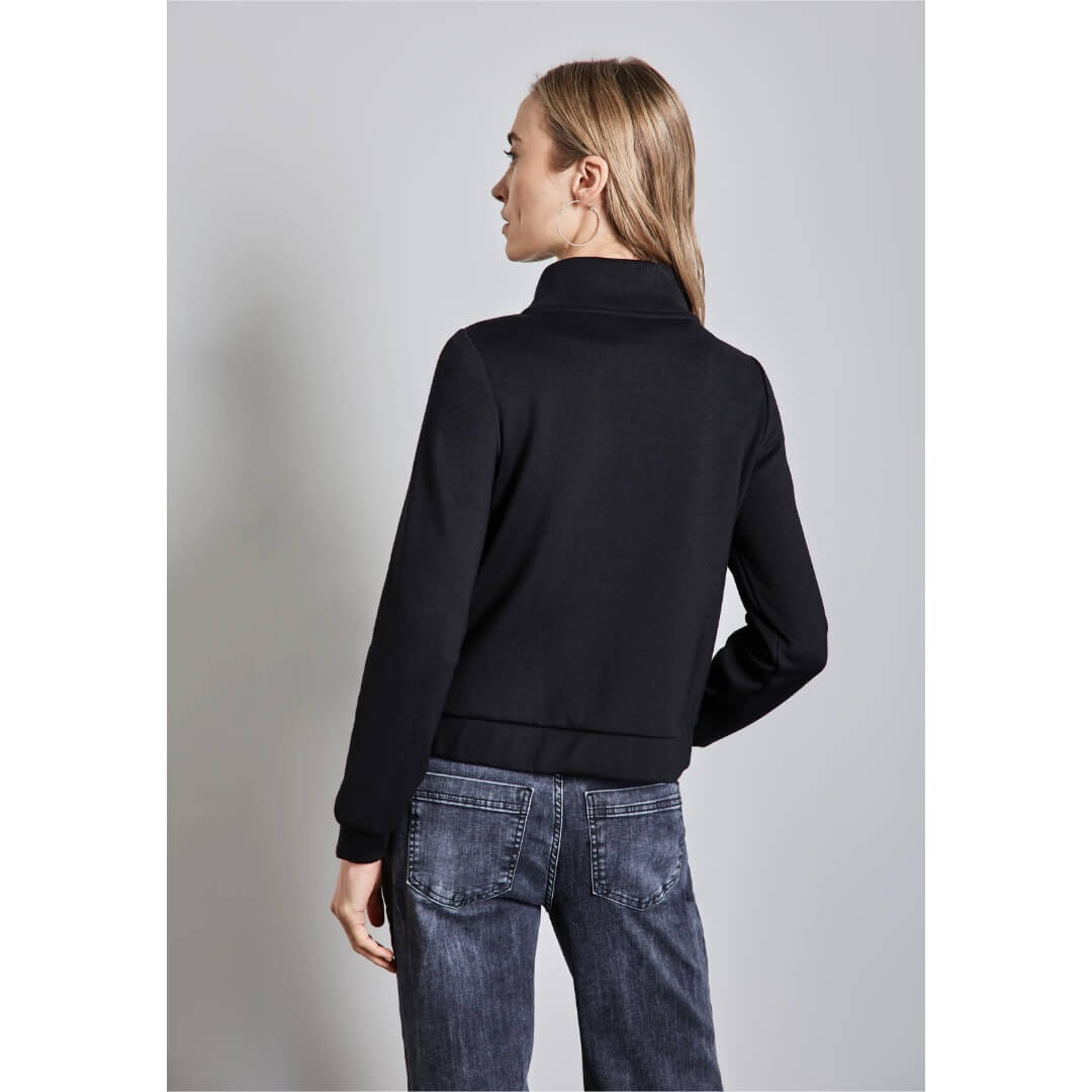 Street One collegetakki, musta - Moment.fi