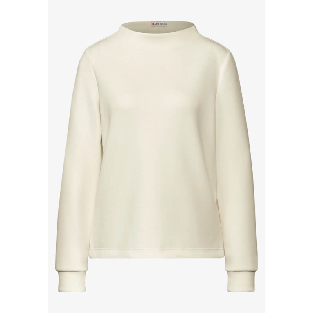 Street One collegepaita turtle, luonnonvalkoinen - Moment.fi