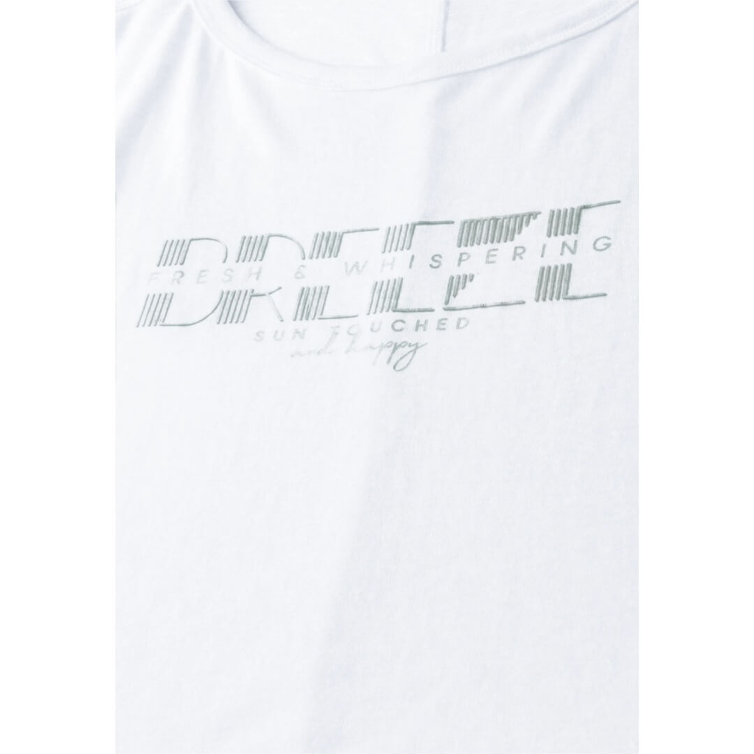 Cecil t-paita pellavalook, valkoinen - Moment.fi