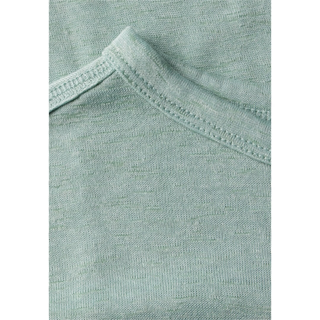 Cecil t-paita pellavalook, vihreä - Moment.fi