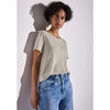 Street One pellavalook t-paita, beige - Moment.fi