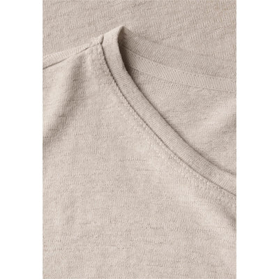 Street One pellavalook t-paita, beige - Moment.fi