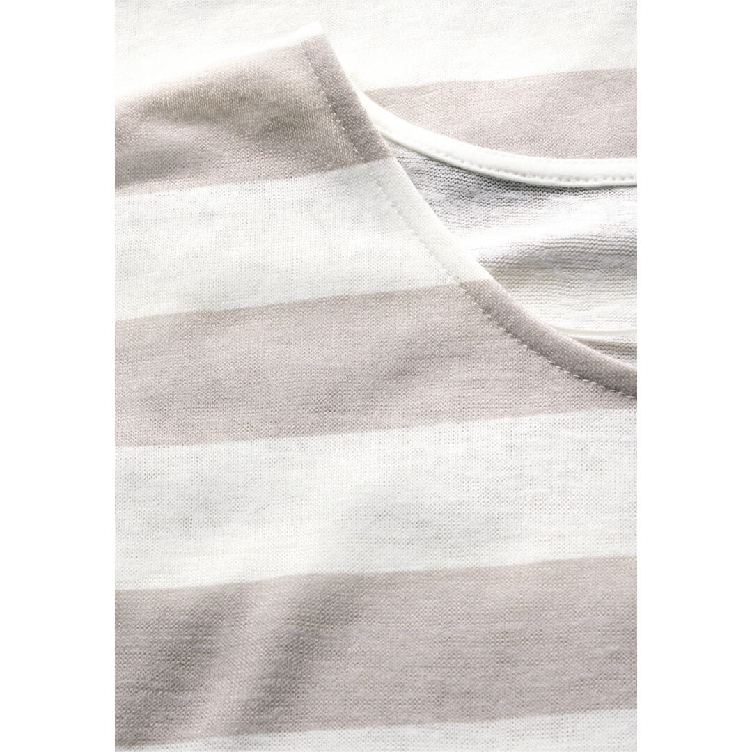 Street One pellavalook raita, beige - Moment.fi