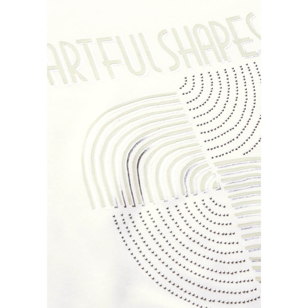 Cecil printtitrikoo 3/4, luonnonvalkoinen - Moment.fi