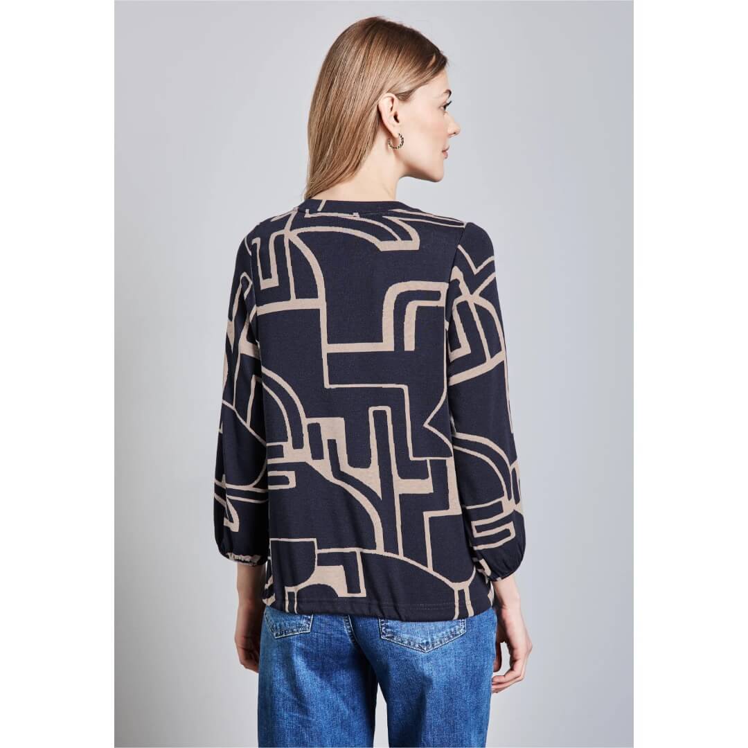 Street One kuosicollege, tummansininen - Moment.fi