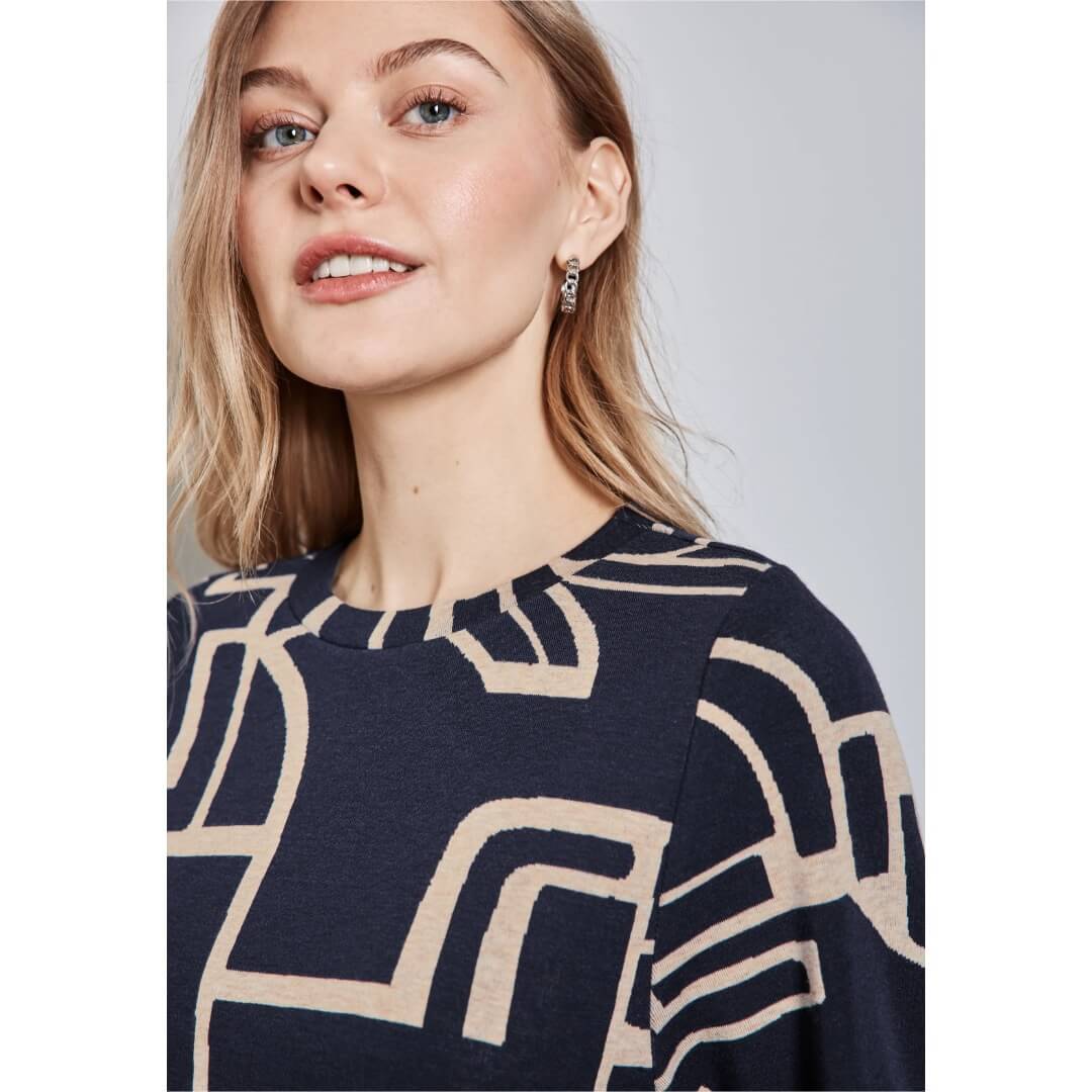 Street One kuosicollege, tummansininen - Moment.fi