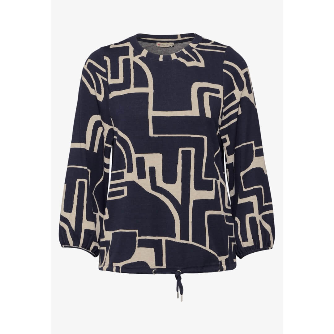 Street One kuosicollege, tummansininen - Moment.fi